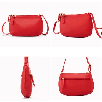 

Fansiman Brand Women's Messenger Bags Simple Fashion Girls Shoulder Bags Luxury Pu Leather Crossbody Bags 2020New Summer Handbag
