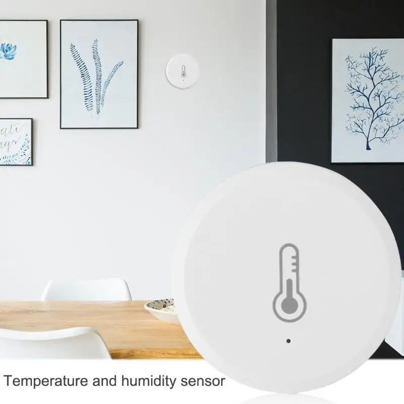  Tuya Temperature and Humidity Sensor Alarm System Devices for Amazon Alexa Temperature and Humidity - 4000114646079
