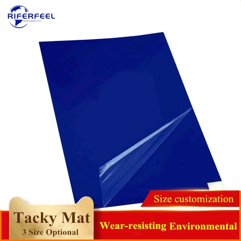 Tapete Adesivo de Silicone Lavável Fácil de Limpar para Sala de Limpeza Silicone Reutilizável Anti-estático para Trabalho de Limpeza - Imagem 4