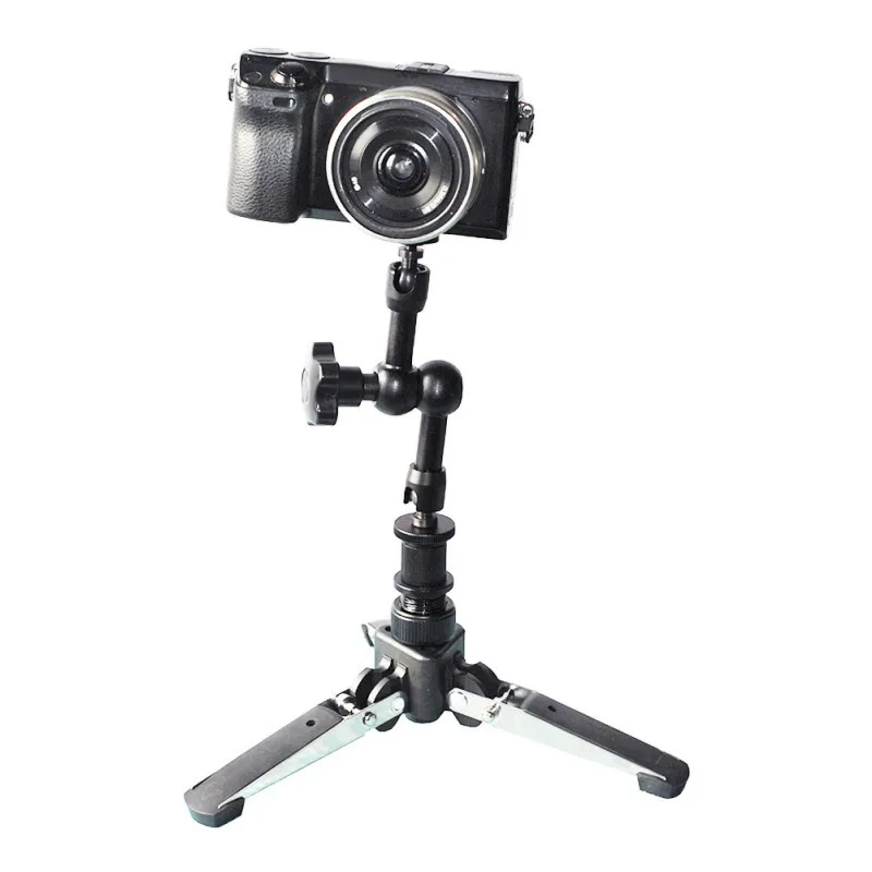 Est XILETU MT26+ XT15 мини металлический штатив со съемной шаровой головкой вращение на 360 градусов для GoPro DSLR штатив из алюминиевого сплава
