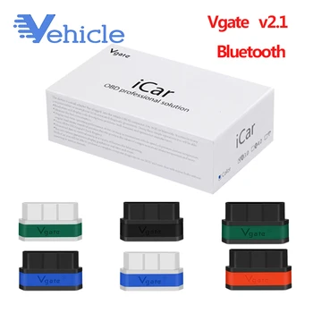 

New MINI ELM 327 Bluetooth Vgate Scan OBD2 V2.1 Vgate icar 2 advanced obd scan OBDII ELM327 V2.1 Code Scanner