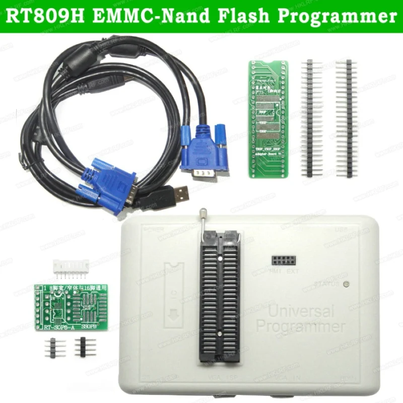 Цвет: желтый RT809H Универсальный USB EEPROM программист+ Самостоятельная тестовая плата лучше, чем RT809F TL866II Plus TL866A EMMC-программирование NAND Flash - Цвет: Цвет: желтый