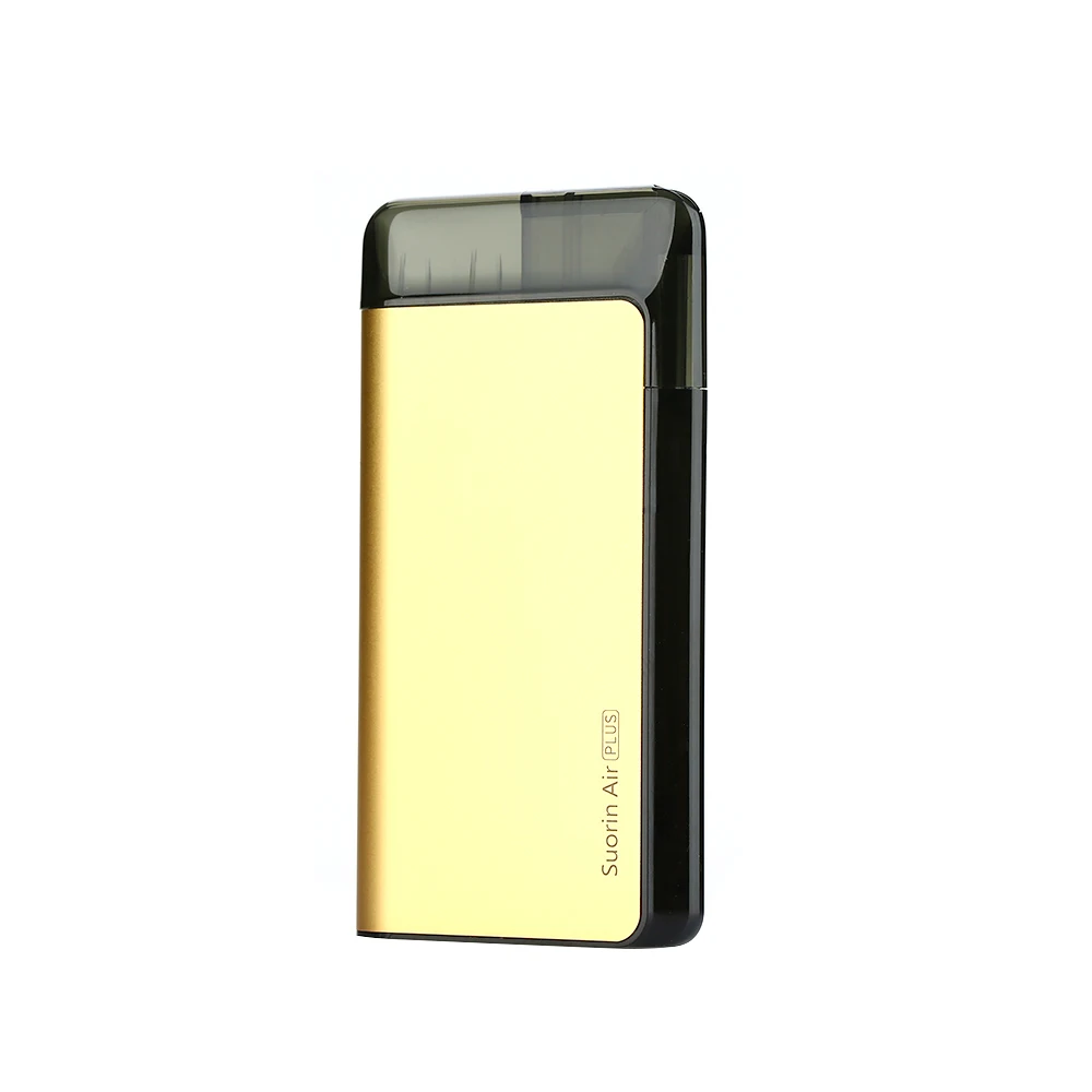 Комплект Suorin Air Plus с аккумулятором 930 мАч и 3,5 мл pod VS Suorin Air Kit, аккумулятор 400 мАч и 2 мл pod vs Minifit/Drag nano/ - Цвет: Gold Air Plus Kit