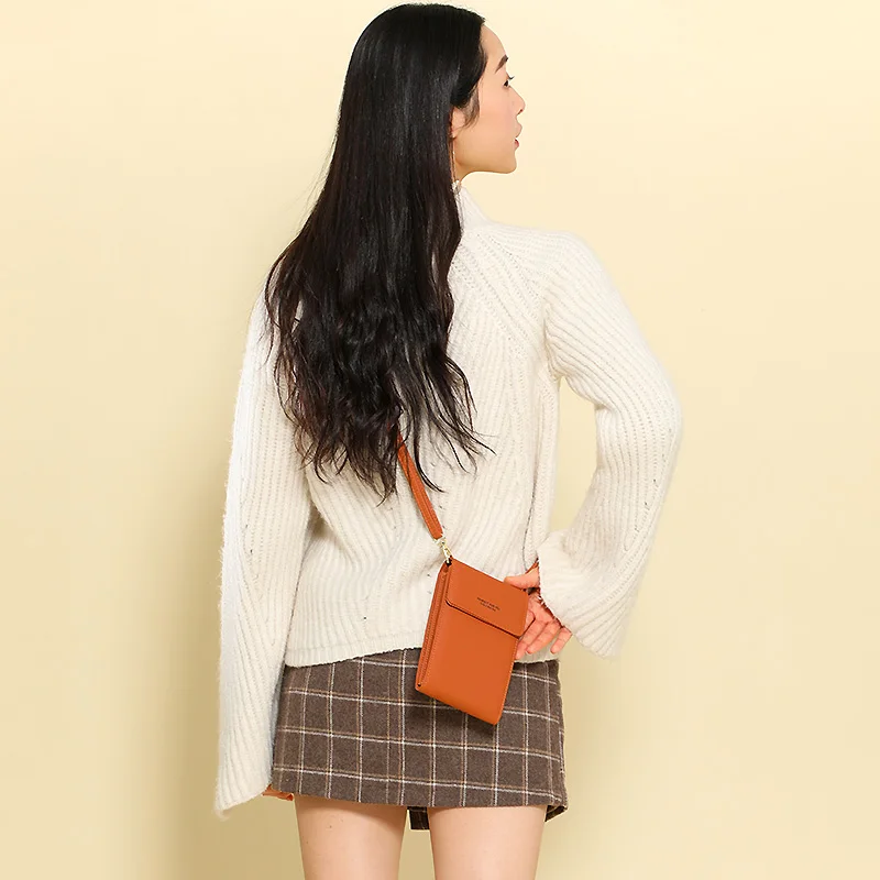 WEICHEN Mini Women shoulder Bags Female Phone Wallet Women Messenger Bag Brand Designer Small Crossbody Bag Ladies Wallet Purse