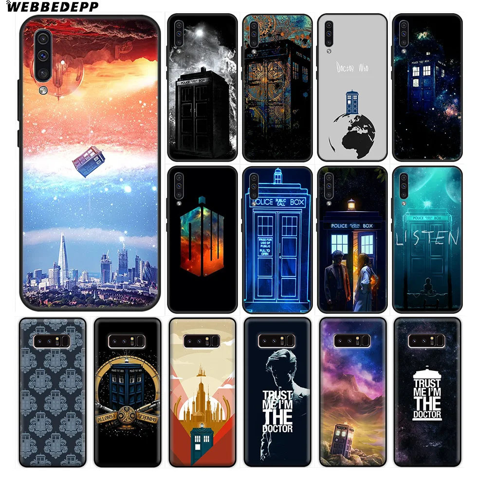 Мягкий чехол Doctor Who для Samsung Galaxy A70s A50s A40s A30s A20s A20E A10s Note 8 9 10 Plus |