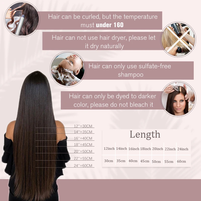 Ugeat I Tip Hair Extensions Pre Bonded Hair Remy Fusion 14-24 Inch 40g/80g Straight Stick Tip Human hair extensions