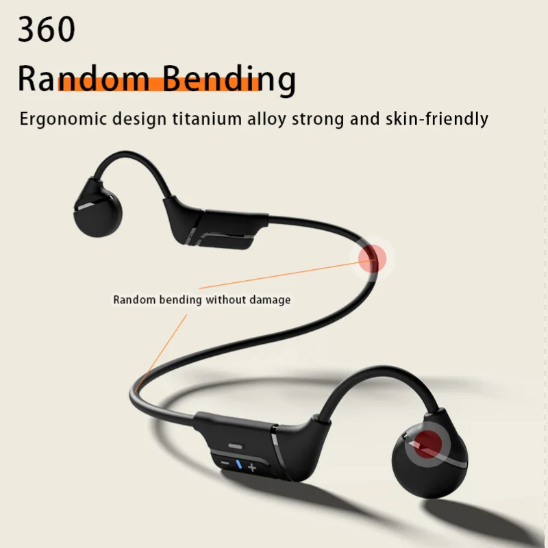 Aikswe-fone de Ouvido Bluetooth sem Fio Esportivo à Prova Livres com Microfone para Corrida Ósseo D'água Estéreo Mãos Ciclismo - Image 6