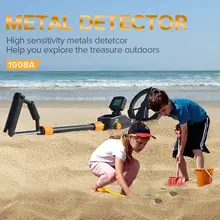 Детский металлодетектор легкий Регулируемый шток лучшие металлодетекторы для детей Охотник за сокровищами для детей пляж обнаружения