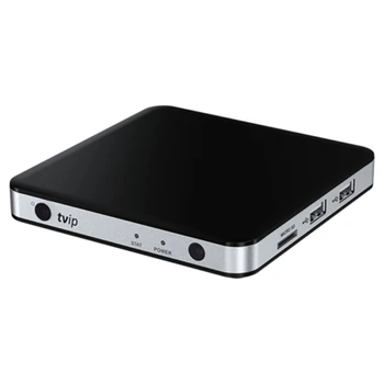 

Original TVIP 605 Smart TV Box Linux4.4 Android Dual System Set Top Box 4K2.4G5GWiFi Ultra Super Clear 10pcs/lot