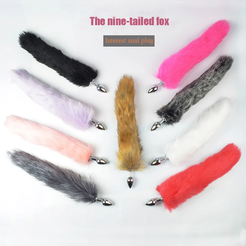 Adult Game Nine-tailed Fox Tail Stainless Steel Anal Plug Fun To Stimulate  Couples Flirting Sex Toys Available In A Variety - Anal Plug - AliExpress
