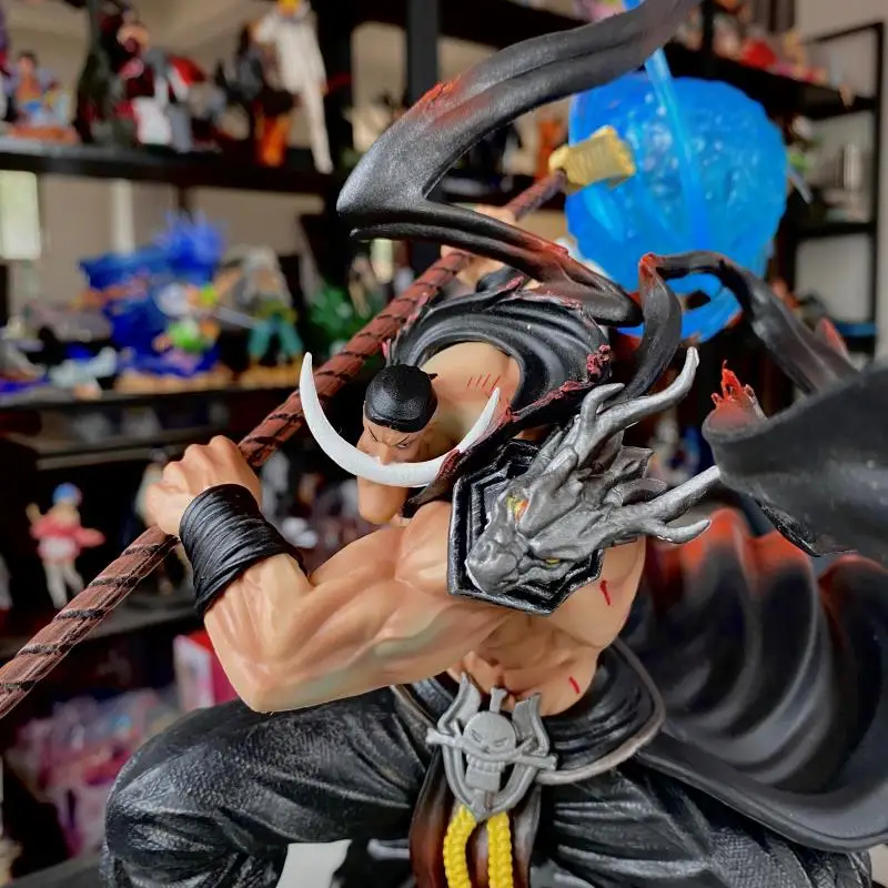 Forte do Mundo Figura de Ação Popmax Peça Anime Figura Homem Mais Barba Branca Edward Newgate Kabuki Tiens Ver Pvc Estátua 30cm Uma 1 Computers & Electronics