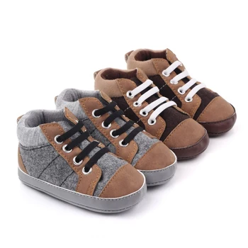 

Infant toddler baby Boy Girl Shoes Soft sole cute grey footwear baby moccasins Canvas shoes first walkers sport shoes hot sell