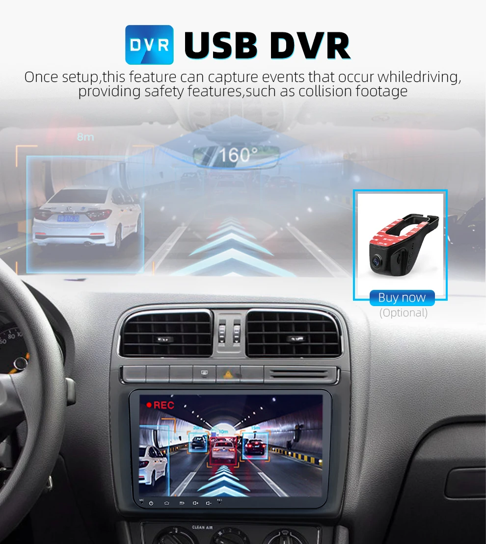 9 дюймов Android 8,1 gps навигации wi fi Bluetooth двойной 2Din автомобиля радио авто 2 Din USB для Volkswagen/Passat/Гольф/Skoda