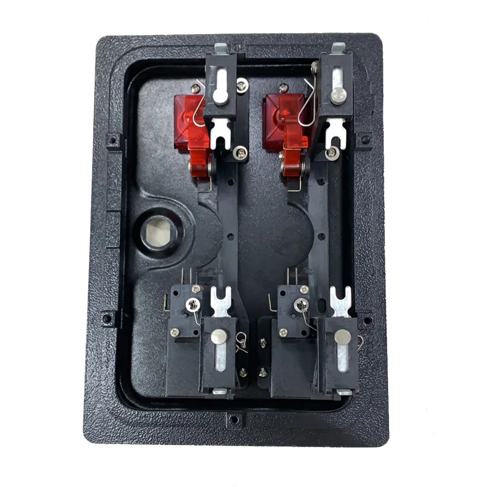 Arcade Double Coin Door With Quarter Acceptor For MAME or Arcade Replacement Iron Door Construction