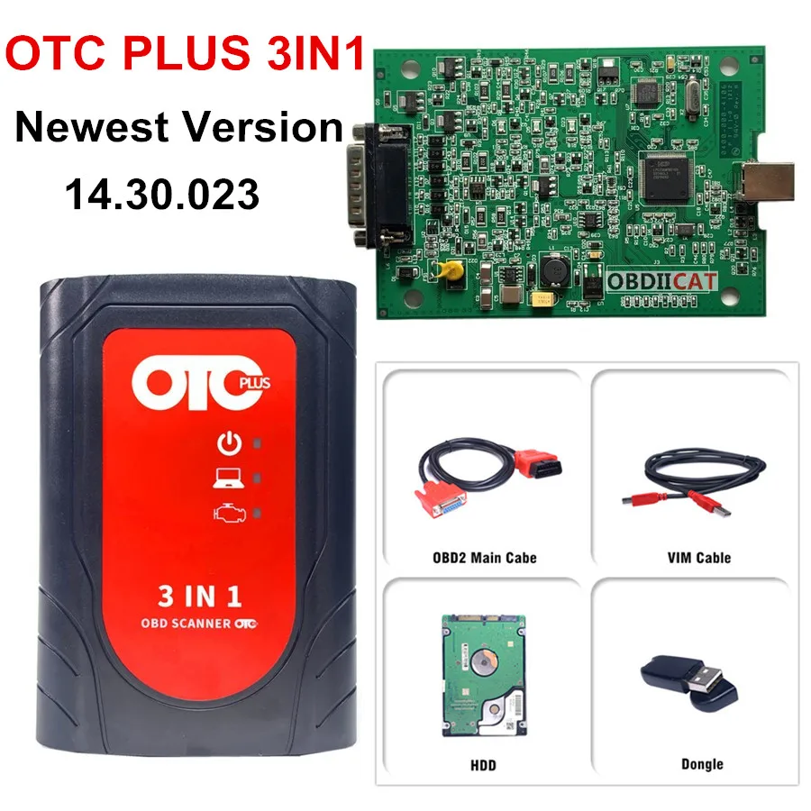 

OTC Plus 3 In 1 Diagnostic Tool Newest OBD Scanner Auto Tool OTCFor T-oyota For n-issan For V-olvo Support Multiple Languages