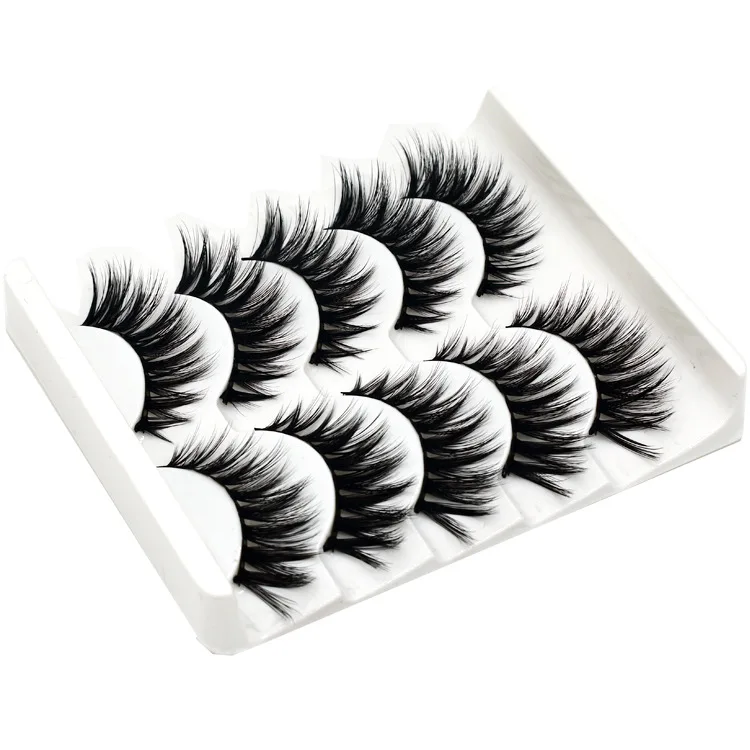 5Pairs 3D Soft False Eyelashes Long Makeup Lashes Extension 100% Cruelty Free Handmade Eyelash Full Strip Fake Lashes For Beauty 5Pairs 3D Soft False Eyelashes Long Makeup Lashes Extension 100% Cruelty Free Handmade Eyelash Full Strip Fake Lashes For Beauty
