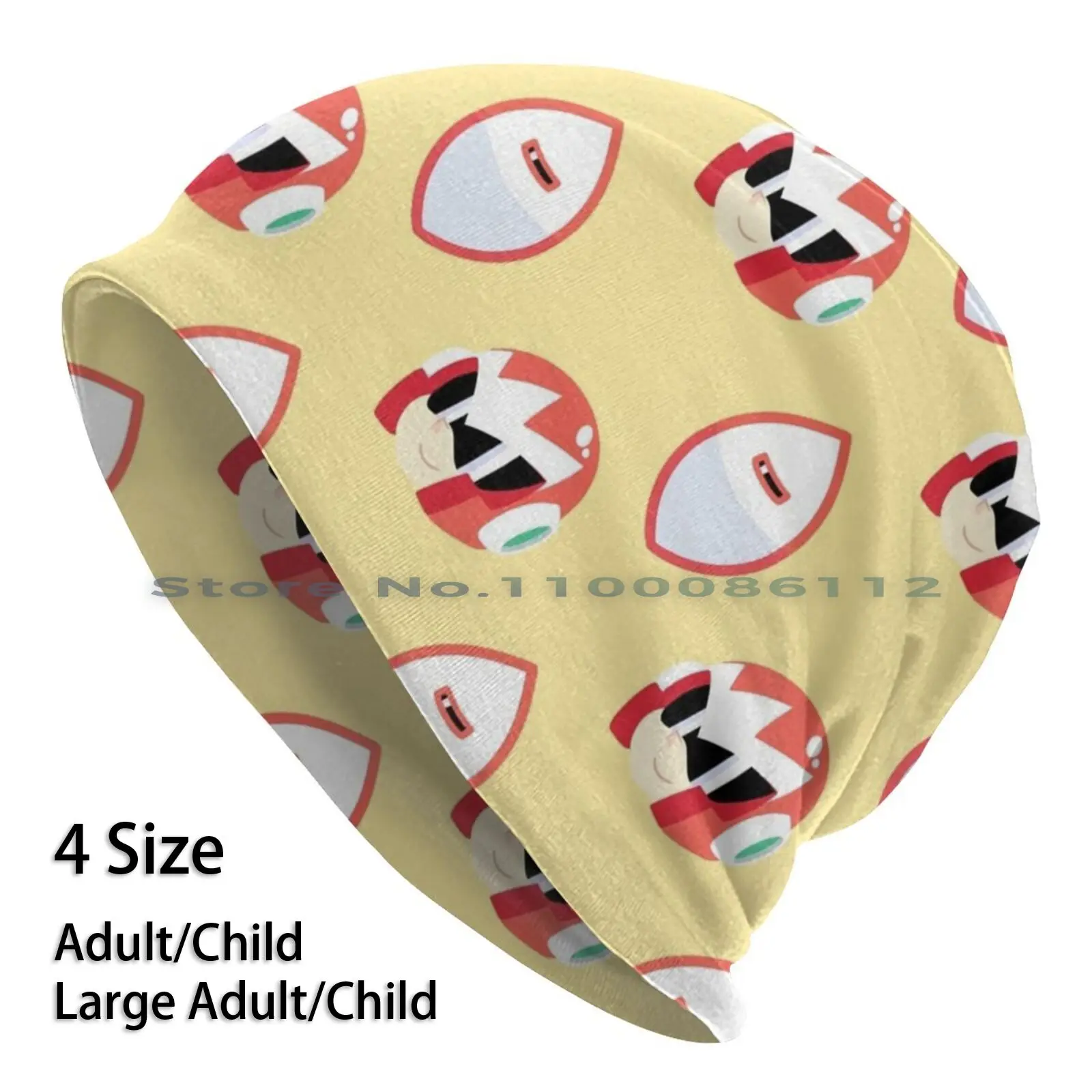 Proto Man Pattern Berretti Knit Hat Protoman Robot Megaman3 Megaman 3 Proto Man Breakman Break Man Mega Man Rockman Rock Man