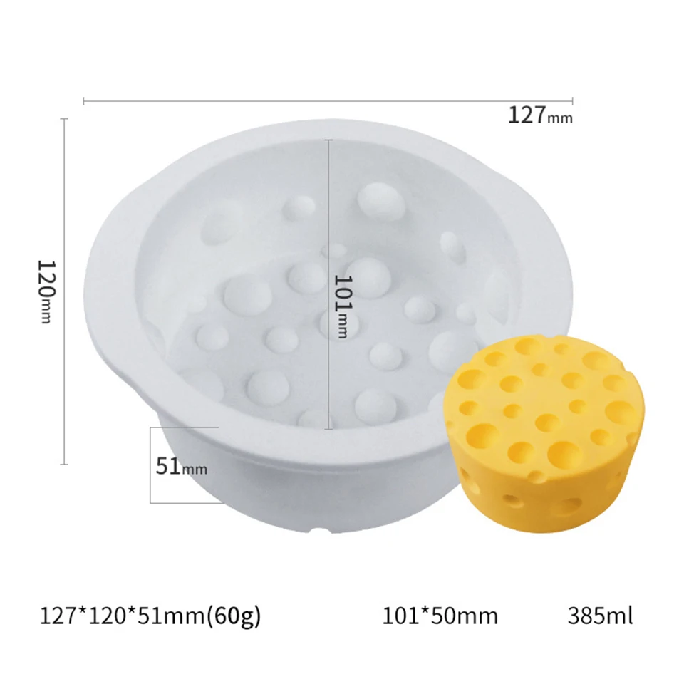 3D Cheese Mousse Mould  (13)