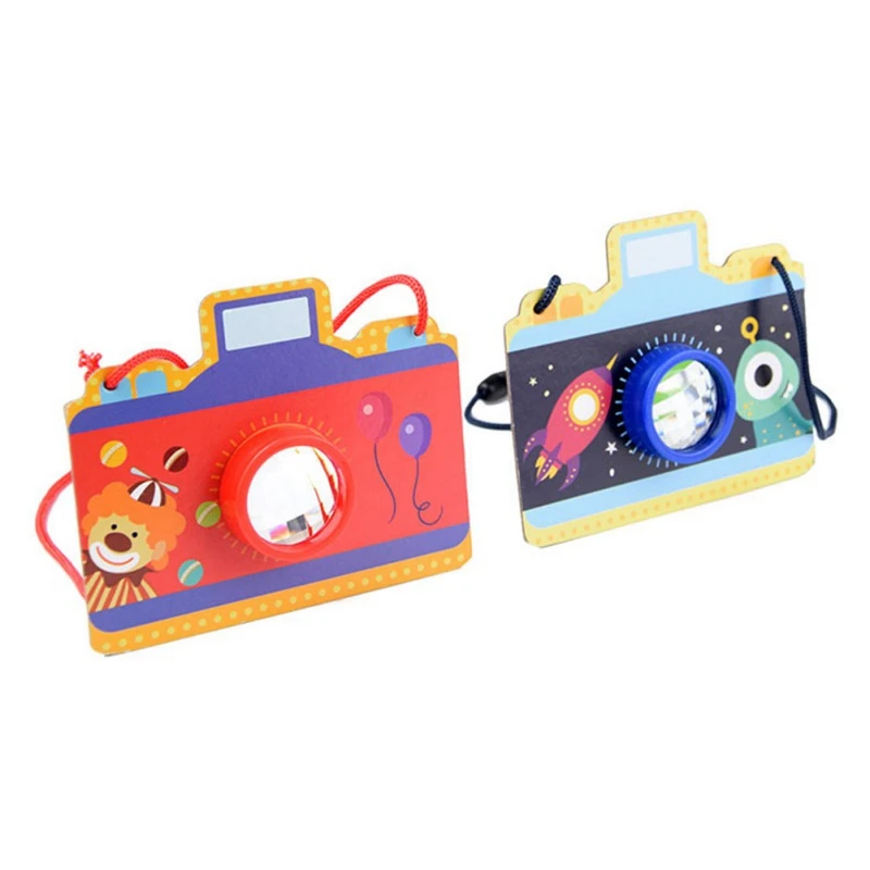 Новинка для детей в форме камеры развивающая игрушка калейдоскоп детские развивающие игрушки для малышей научный подарок для игр на открытом воздухе