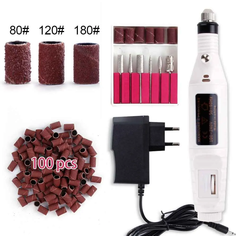 

Professional Apparatus For Electric Manicure Machine Nail Drill Bits Set Pedicure For Nail Art Ceramic Cutters Manicure Machine