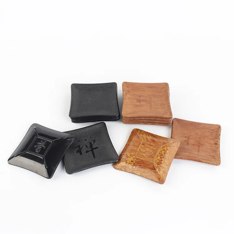 

Manufacturers Direct Selling tao ci Eight Zen Word Melamine Cup Mat for Home & Office Use Tea Set Accessories Customizable Logo