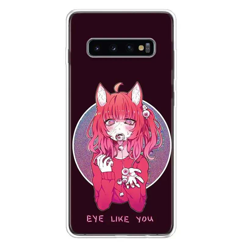 TW126-1 Девичий пастельный Готический чехол для телефона samsung Galaxy S10+ Lite Note 10 9 8 S9 S8 J4 J6 J8 Plus S7 S6 чехол - Цвет: TW126-1