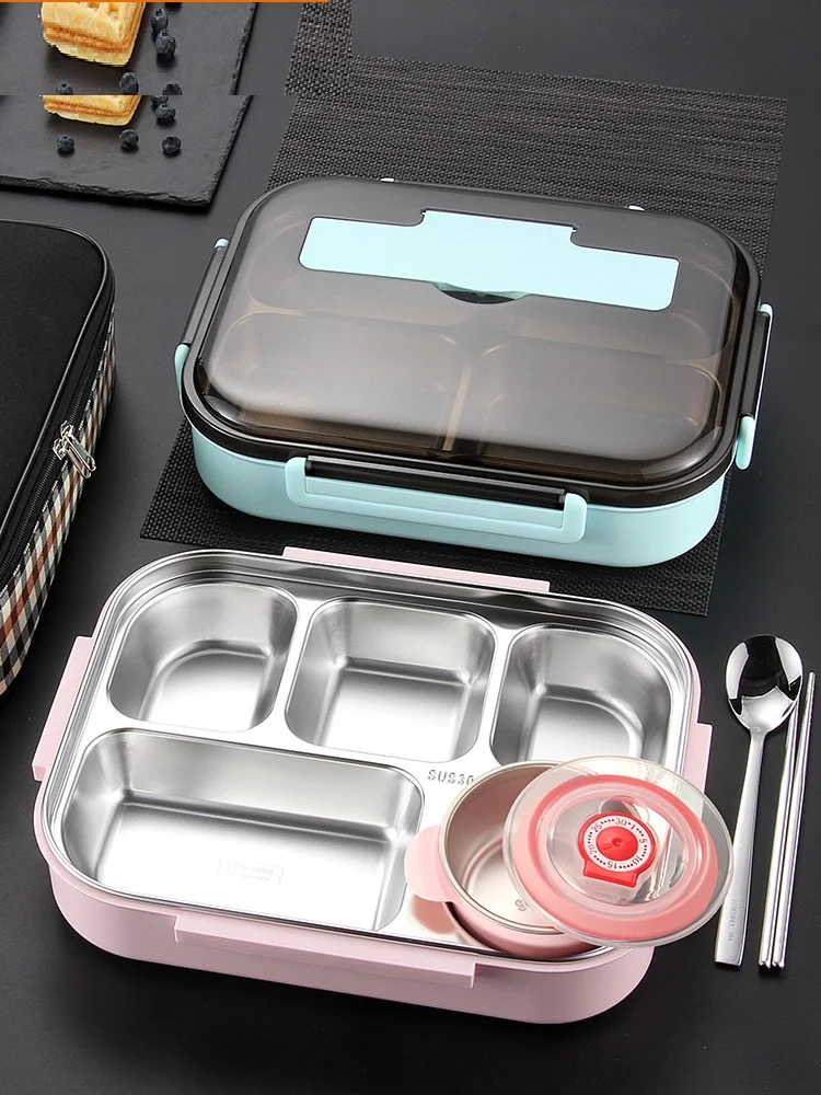 Lunch Box Thermoskanne Edelstahl isoliert Suppendose Behälter mit