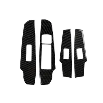 

Lifting Panel A Sticker Carbon Fibre Durable To Heat Decorate Your Car Give A Personlized Look Black 1 Set