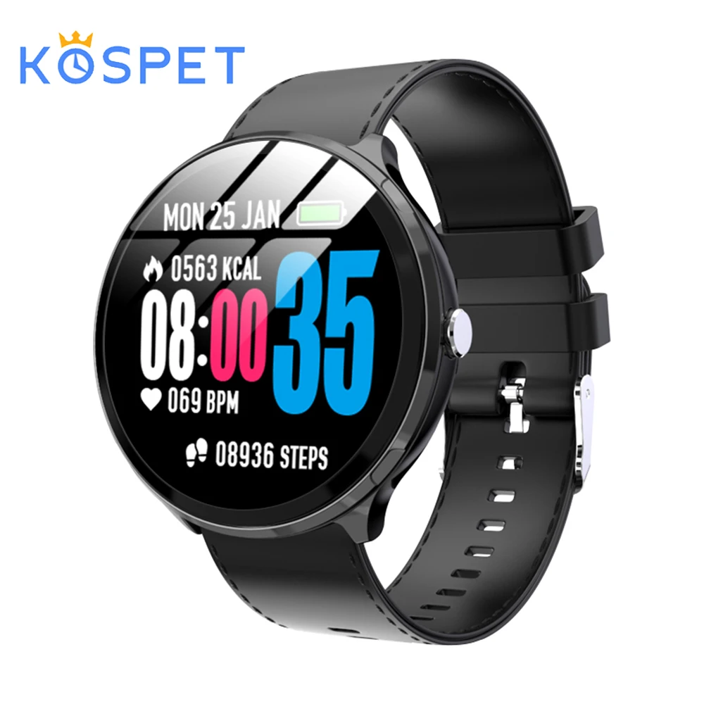 Смарт часы Kospet V12 мужские экран 1 3 дюйма Bluetooth 4 0 пульсометр|Смарт-часы| |