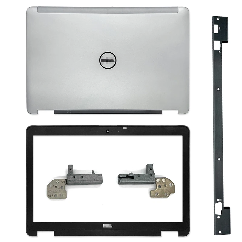 New For Dell Latitude E6540 LCD Back Cover/Front Bezel/Hinges/Palmrest/Bottom Case/Hinge Cover Upper Top Case Silver external cooling fan for laptop Laptop Accessories