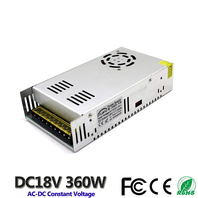 

DC18V IP52 Waterproof LED Indicator Safety Monitoring Lamp Box Power Supply Tool