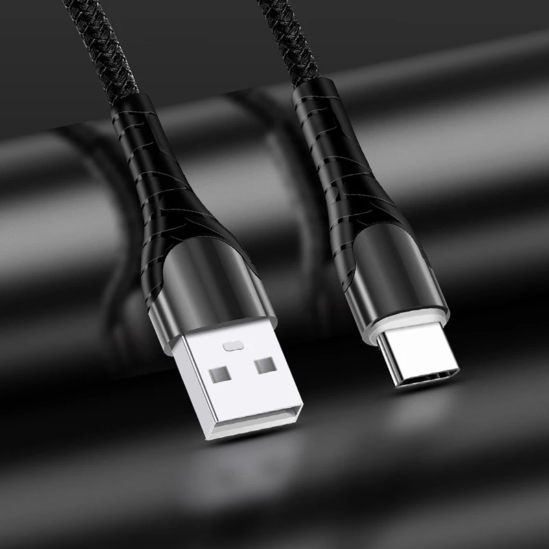 3 А USB кабель светодиодный Micro usb type C зарядное устройство адаптер для iPhone X 11 samsung Xiaomi Micro usb type-C мобильный телефон быстрый шнур