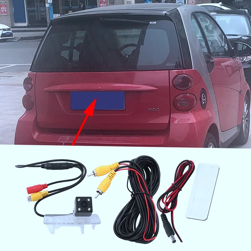 Car 4LED Rear View Camera Reversing for Benz Smart fortwo W451 2007 2008 2009 2010 2011 2012 2013 2014 | Автомобили и мотоциклы