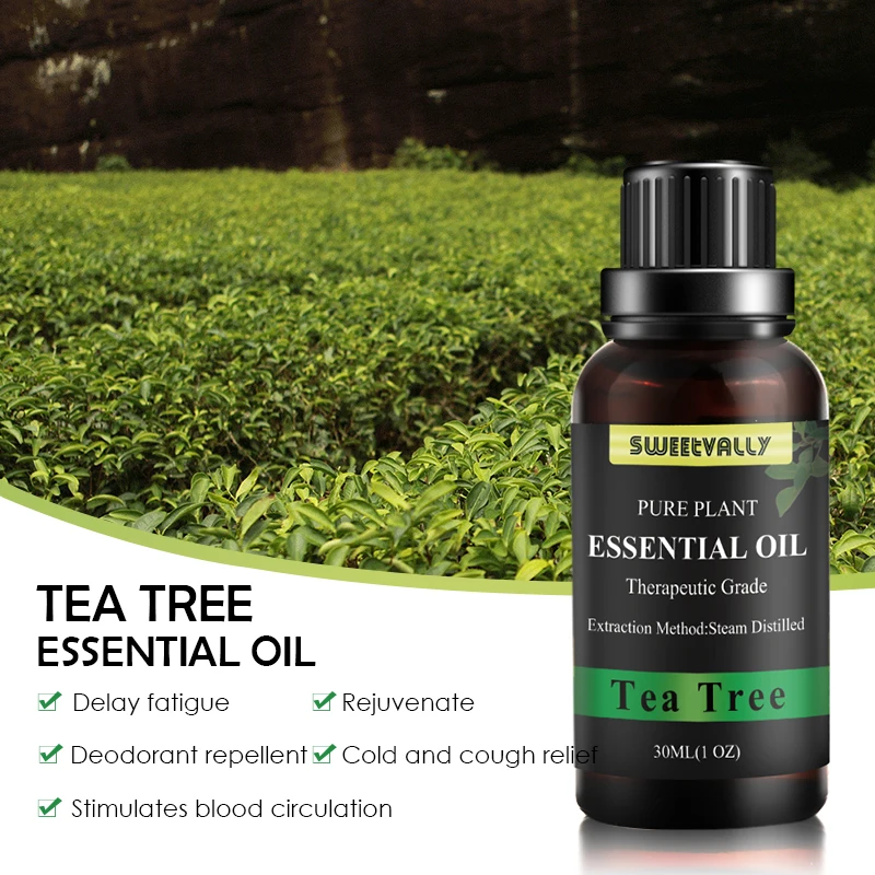 100% натуральное чайное дерево органическое кокосовое масло массаж тела лица