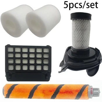 

5pcs Vacuum Filter Roller Brush Set For Shark Flex DuoClean HV390 Vac Cleaner Parts Household Cleaning Accessories
