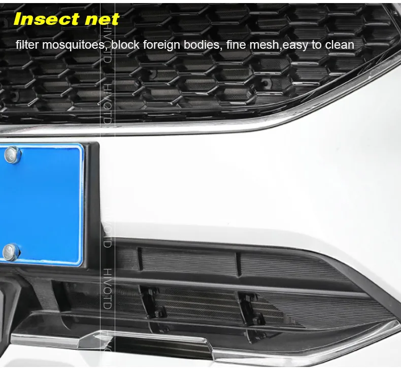 Hivotd для maval F7 авто аксессуары Передняя решетка сетка от насекомых сетчатые вставки Декоративные Чехлы для автомобиля Стайлинг