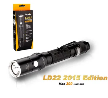 

New Fenix LD22 2015 Cree XP-G2 R5 300 Lumens LED Flashlight Torch ( AA, 2A )