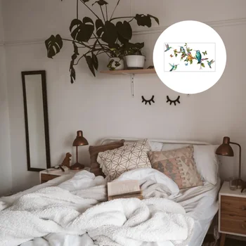 

1pc Branches Bird Sticker Beautiful Fashion Exquisite Decorative Wall Sticker Unique Wallpaper Chic Wall Decal for Indoor Home I