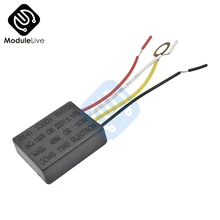Capteur de commande tactile, 1 voie 1 3 canaux 1 ch 3 ch, 110V, 220V, 1 voie 1 voie 3 canaux 1 voie 3 canaux, partie de lumière de Table marche/arrêt, pièces de lumière de bureau tactiles pour interrupteur d'ampoule