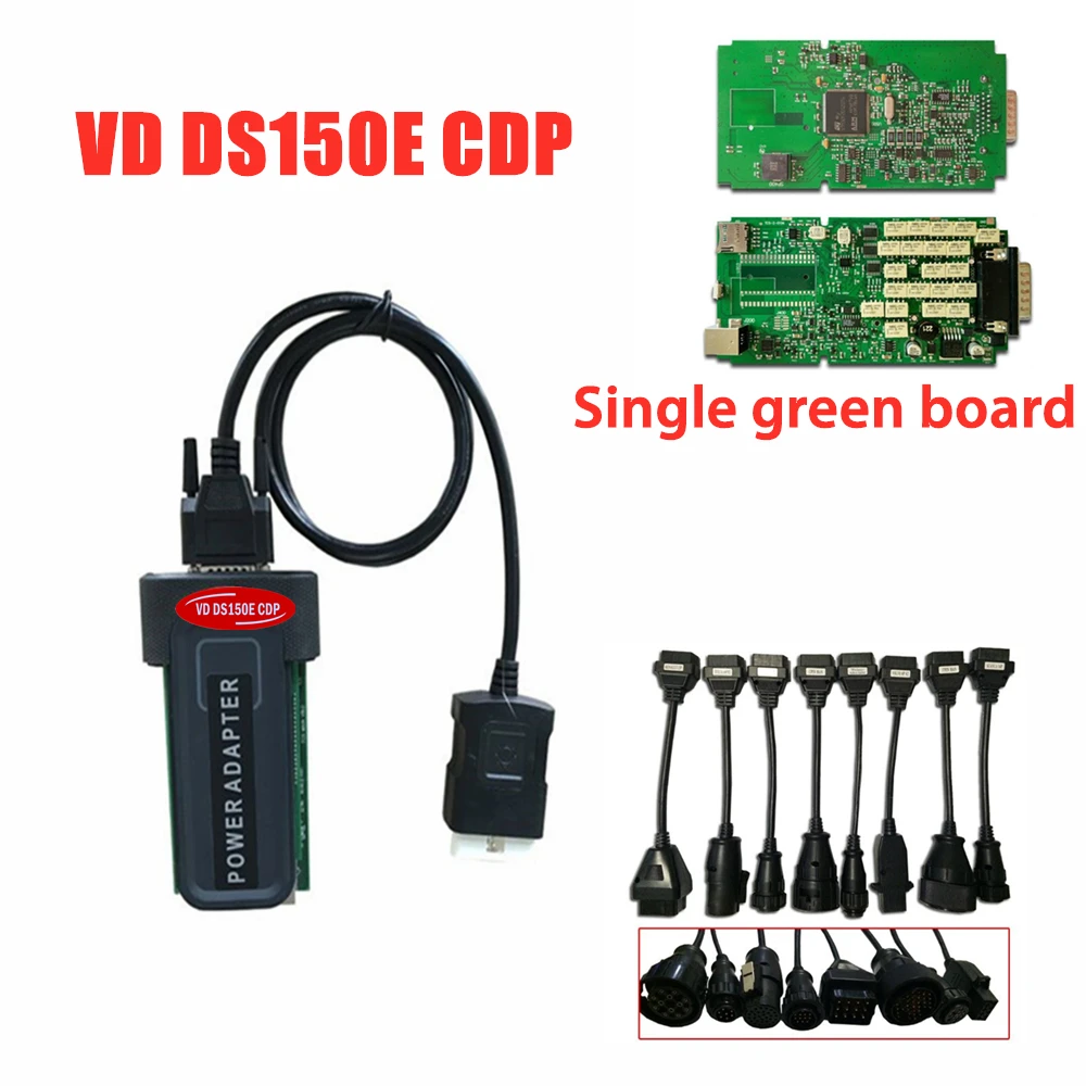 Хорошее качество! VD TCS C-D-P одноплатный с эстафетом с Bluetooth сканер для Autocoms+ 16 шт. автомобиля/грузовика кабель obd obd2 диагностический - Цвет: without bluetooth