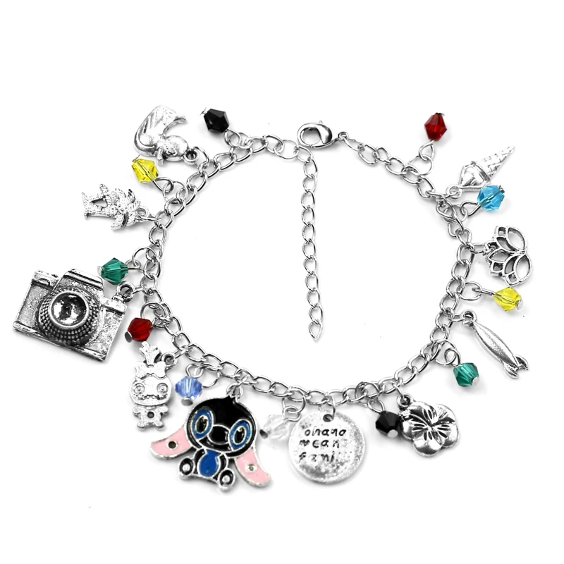 Pulsera inspirada dibujos animados de para mujer, brazalete con cuentas de joyería, regalo|Pulseras de amuleto| - AliExpress