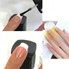 MIZHSE White And Pink Nail Gel Polish French Manicure Set With French Nail Tip Guide Soak Off 18ml Gel For Professional Nail Art 4