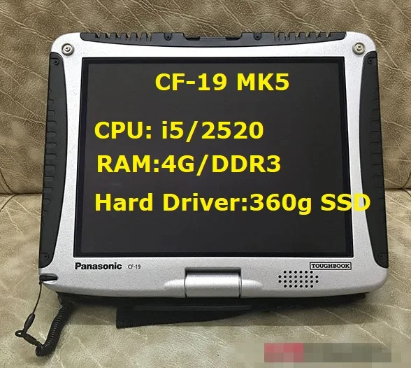Красный Б/у Panasonic Полностью прочный Toughbook Cf-19 планшет CF19 компьютер MK5 MK6 MK7 MK8 Intel Core i5 4 ГБ/8 ГБ Ram Windows 10 или Win 7 - Цвет: Красный