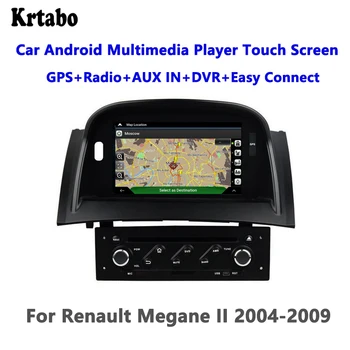 

For Renault Megane II 2004-2009 smart car navigation reversing image control large screen one machine recorder support DVD