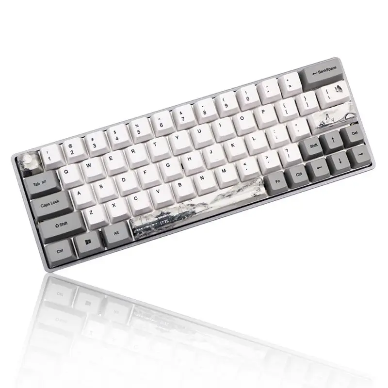 Клавиатура с сублимацией чернил милые колпачки для ключей PBT OEM профиль колпачок