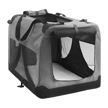

Portable Soft Pet Carrier Grey Pet Bag Dog Carrier Bags Cat Carrier Outgoing Travel Breathable Pets Handbag Water Resistance