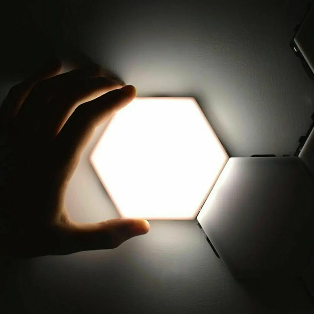 Праздничные или вечерние принадлежности, квантовая лампа, светодиодные шестиугольные лампы, модульный сенсорный светильник, ночной Светильник