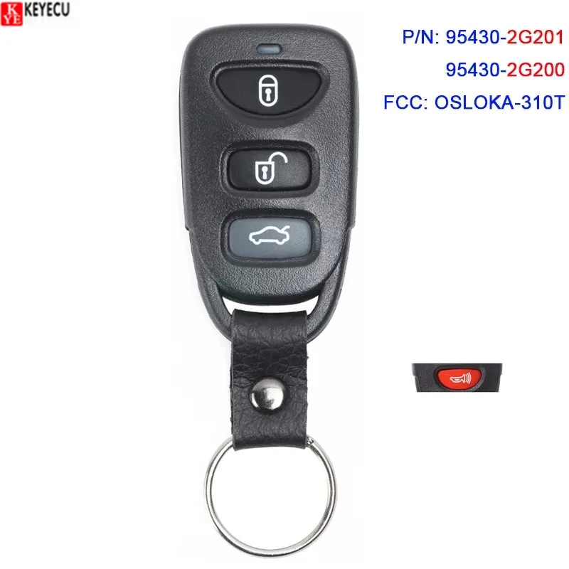 KEYECU for Kia Optima 2006 2007 2008 2009 2010 Remote Fob 315MHz OSLOKA-310T P/N: 95430-2G201, 95430-2G200