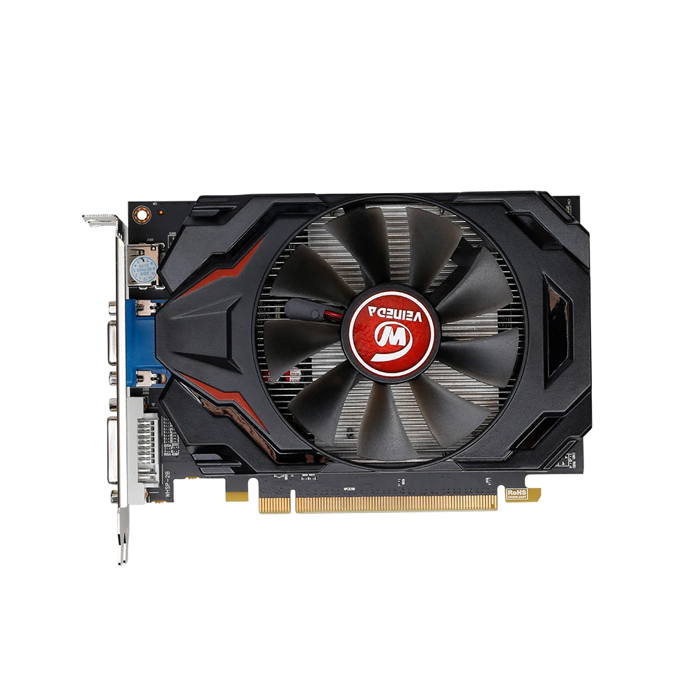 Видеокарта Veineda R7 350 2 ГБ GDDR5 128 бит видеокарта видеокарты для NVIDIA Geforce Гб