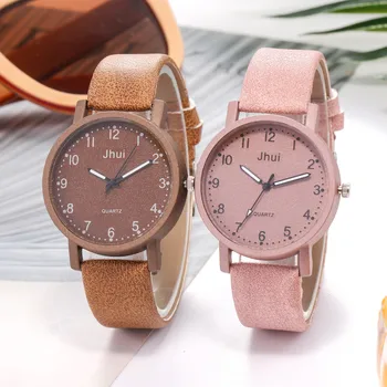 

2019 Women's Casual Quartz Leather Band New Strap Watch Analog Wrist Watch Ladies Fashion Simple new watch relogio feminino 30X